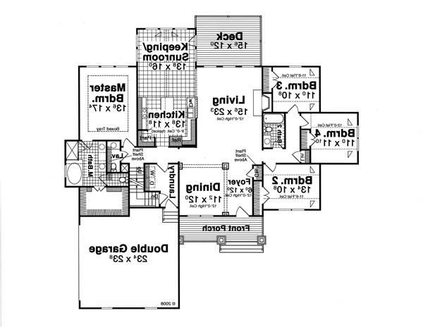 First Floor image of BRECKENRIDGE II House Plan